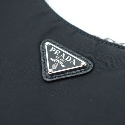 Prada Re-Edition 2005 Shoulder Bag Handbag Black Nylon 1bh204