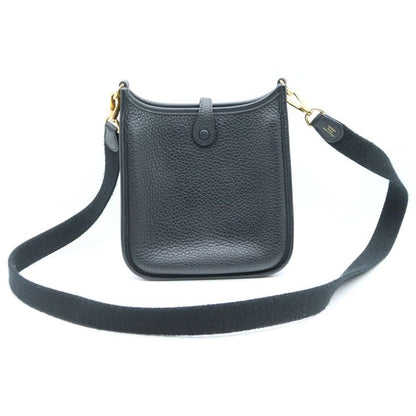 Hermes Evelyn TPM Taurillon Clemence Leather Shoulder Bag Gold Hardware