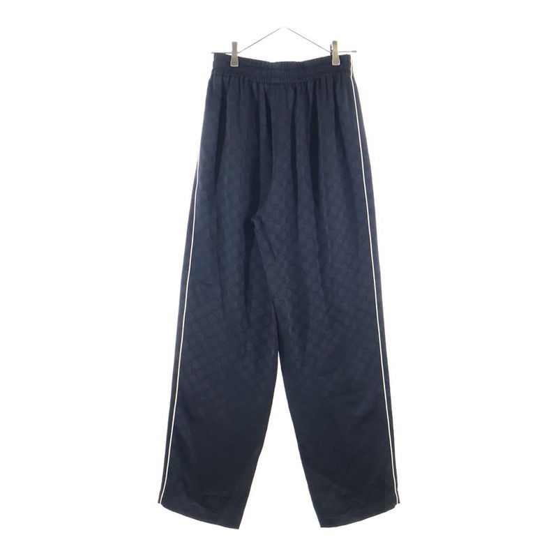 Gucci 25ss GG Satin All-Pattern Jacquard Rayon Set-Up Zip-Up Track Jacket