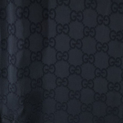 Gucci 25ss GG Satin All-Pattern Jacquard Rayon Set-Up Zip-Up Track Jacket