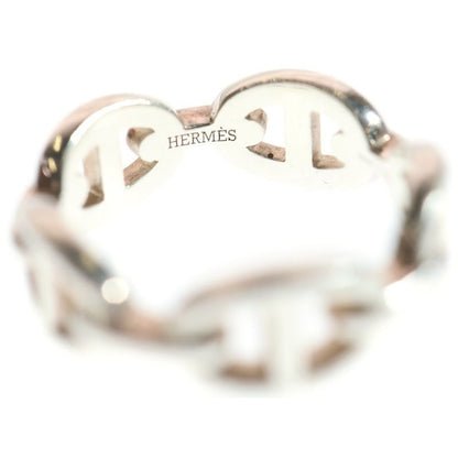 Hermes Chaine D'ancre Anchene Ring Ag925 Sv Silver Ring