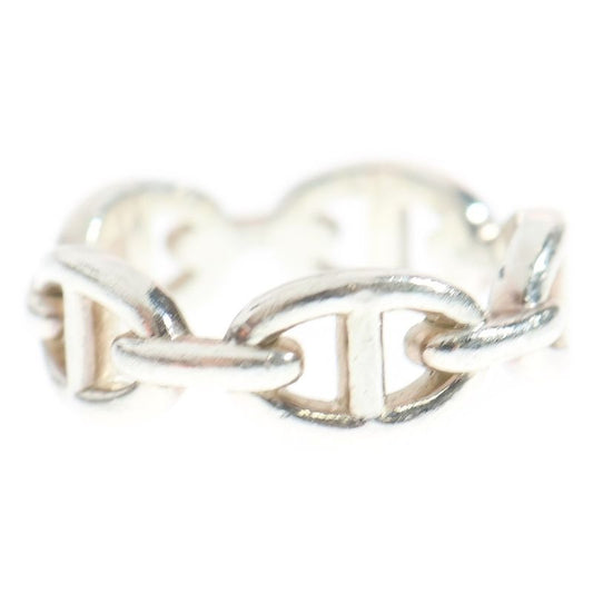 Hermes Chaine D'ancre Anchene Ring Ag925 Sv Silver Ring