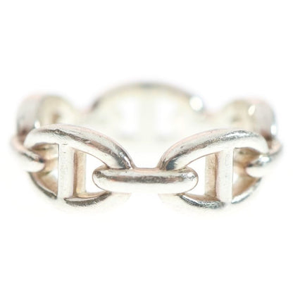 Hermes Chaine D'ancre Anchene Ring Ag925 Sv Silver Ring