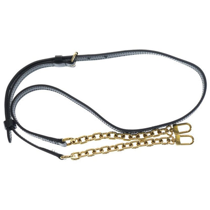 Louis Vuitton Epi Trunk Clutch White and Black Shoulder Bag M52151 Ic Type