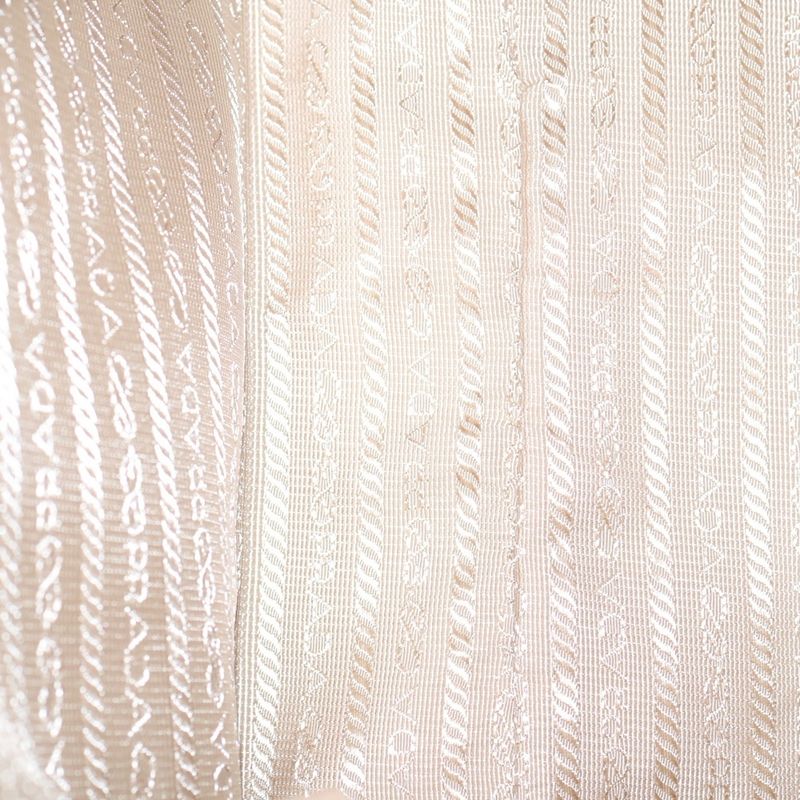 Prada Explorer Large Nappa Leather Shoulder Bag Damaged Beige 1bc264