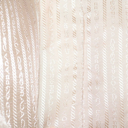 Prada Explorer Large Nappa Leather Shoulder Bag Damaged Beige 1bc264