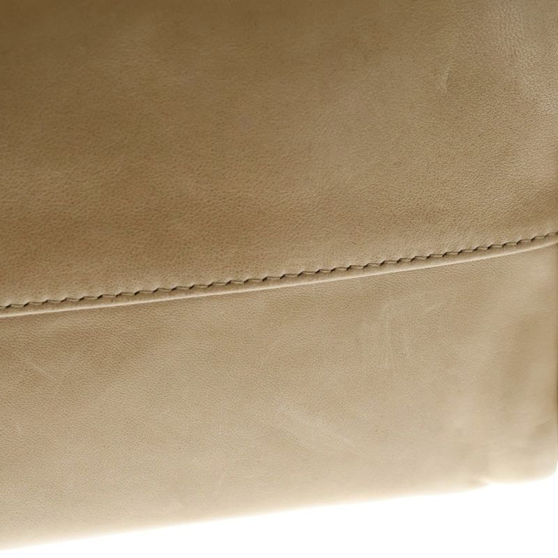 Prada Explorer Large Nappa Leather Shoulder Bag Damaged Beige 1bc264