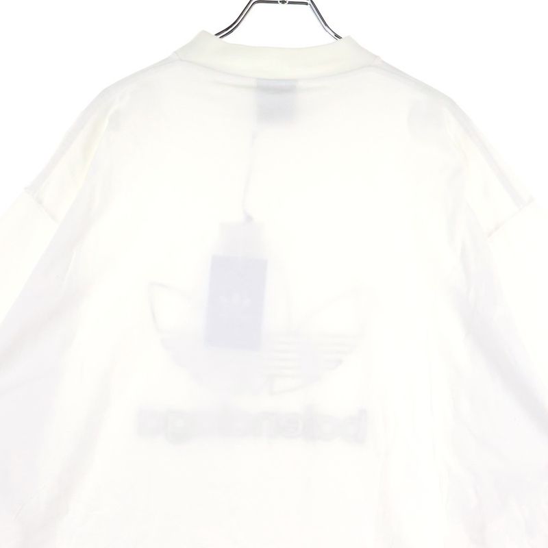 Balenciaga 23ss X Adidas T-Shirt 723976 Tnvn8 X Adidas Front Logo Short-Sleeved