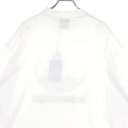 Balenciaga 23ss X Adidas T-Shirt 723976 Tnvn8 X Adidas Front Logo Short-Sleeved