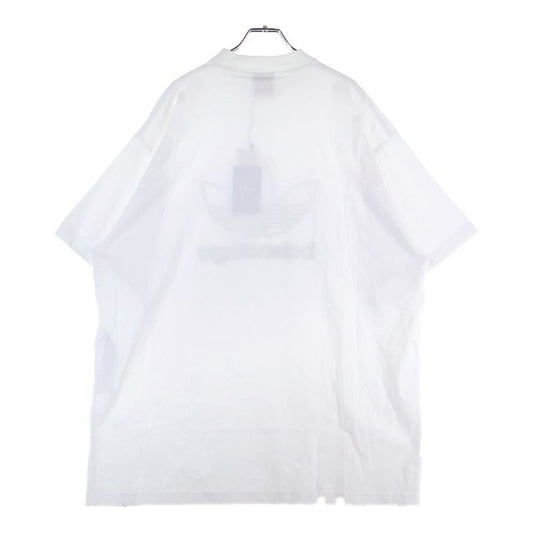 Balenciaga 23ss X Adidas T-Shirt 723976 Tnvn8 X Adidas Front Logo Short-Sleeved