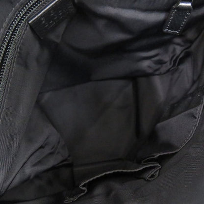 Gucci GG Pattern Gucci Guccissima 510342 Shoulder Bag Leather Gucci Guccissima Nylon Black