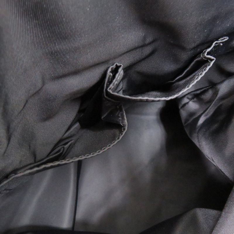 Gucci GG Pattern Gucci Guccissima 510342 Shoulder Bag Leather Gucci Guccissima Nylon Black