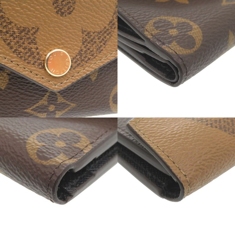 Louis Vuitton Portefeuille Zoë Monogram Trifold Wallet M80725 Monogram Canvas