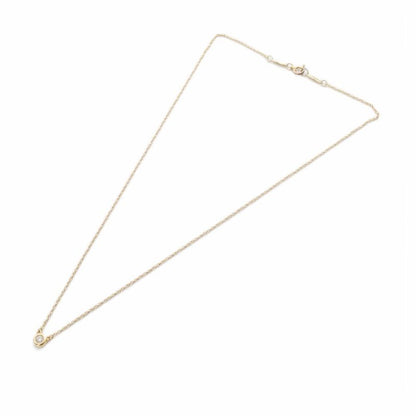 Tiffany & Co Tiffany & Co Necklace by-the-Yard Single Diamond 18k Yellow Gold