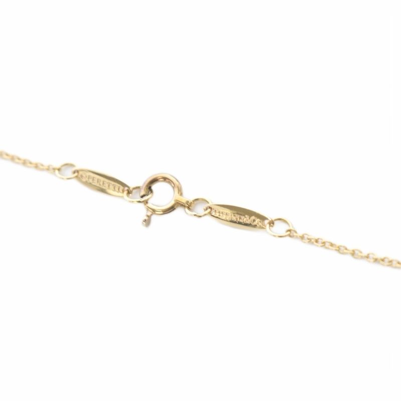 Tiffany & Co Tiffany & Co Necklace by-the-Yard Single Diamond 18k Yellow Gold