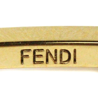 Fendi Crystal Faux Pearl Crystal Pearl Bangle 8ah783 M Ladies Pre-Owned