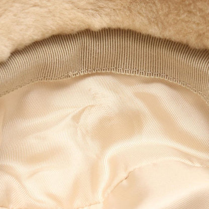 Prada Hat Triangle Logo 1hc137 Beige Other Hat Women Used a