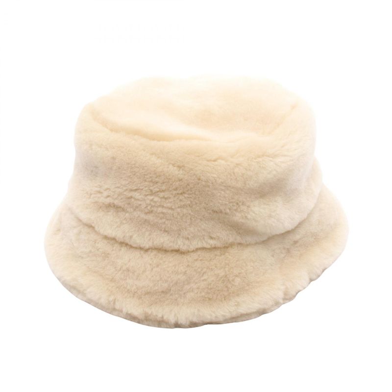 Prada Hat Triangle Logo 1hc137 Beige Other Hat Women Used a