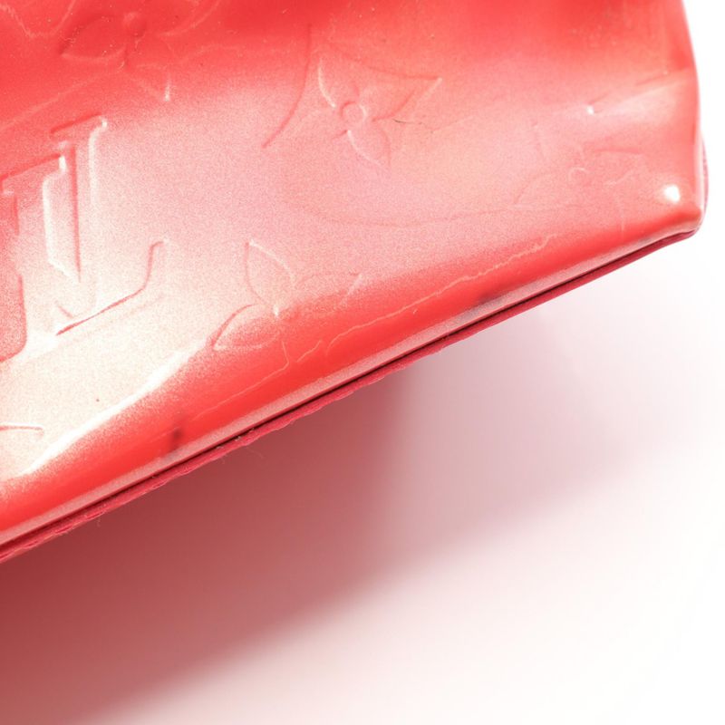 Louis Vuitton Handbag Reed PM Monogram Vernis Framboise M9132f Framboise