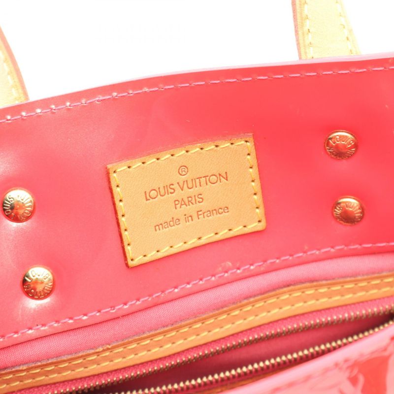 Louis Vuitton Handbag Reed PM Monogram Vernis Framboise M9132f Framboise