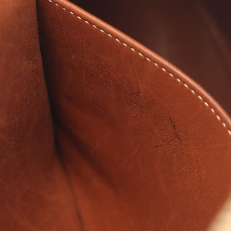 Hermes Shoulder Bag Trim 35 Noisette Calf Leather Trim 35 Noisette Women Used B