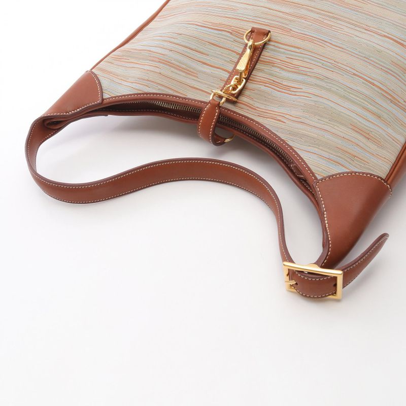 Hermes Shoulder Bag Trim 35 Noisette Calf Leather Trim 35 Noisette Women Used B
