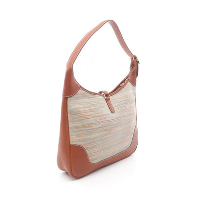 Hermes Shoulder Bag Trim 35 Noisette Calf Leather Trim 35 Noisette Women Used B