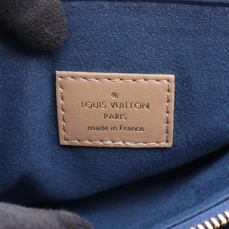 Louis Vuitton Shoulder Bag Couss in PM Monogram Taupe M59277 Taupe Leather