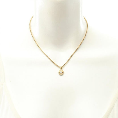 Dior Necklace GP (gold Plated) Necklace Ladies Used a