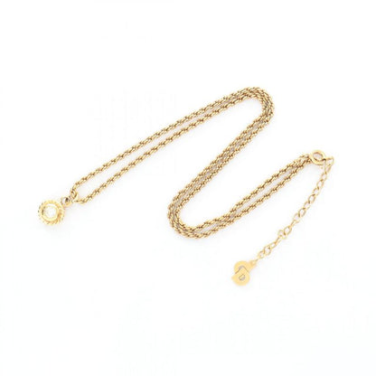 Dior Necklace GP (gold Plated) Necklace Ladies Used a