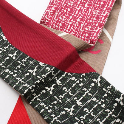 Chanel Scarf Coco Mark Multi Silk Scarf Women Used a