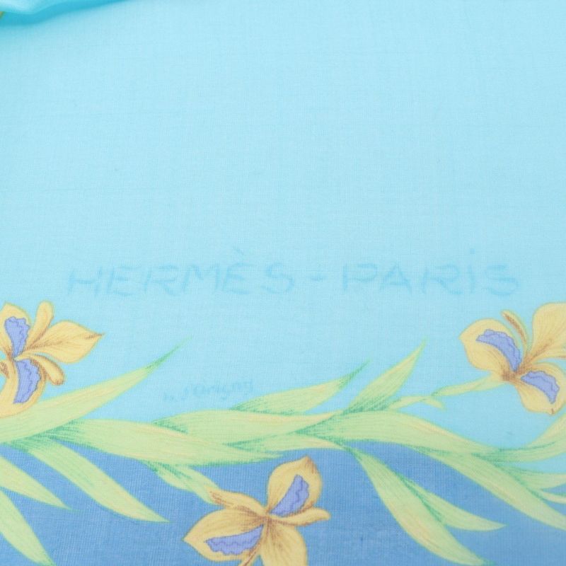 Hermes Scarf Carré 90 Muslin Hd Origny Flowering Horse Silk Carré 90 Muslin