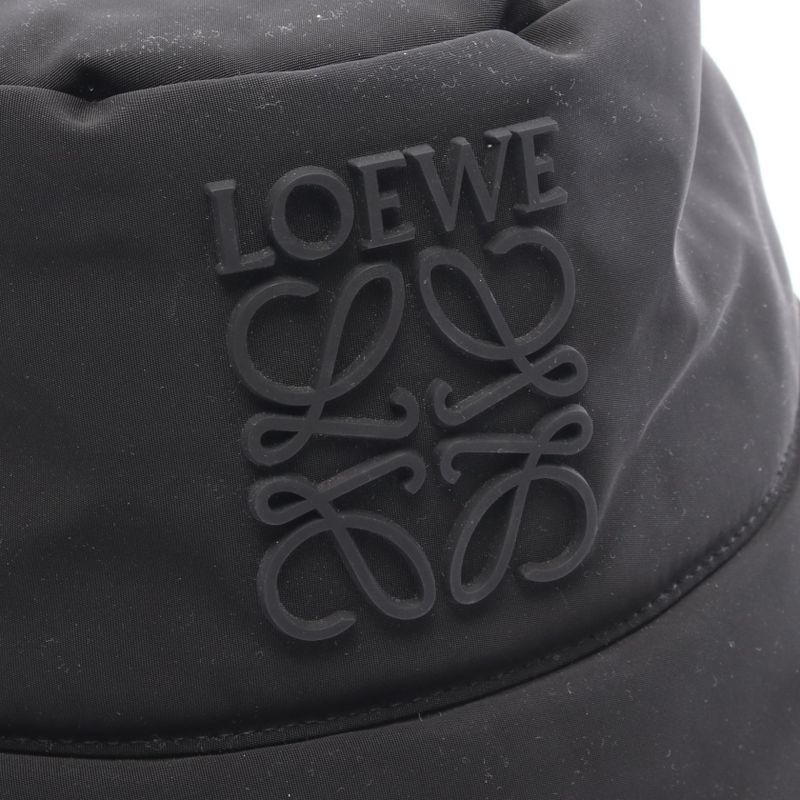 Loewe Hat Puffer Anagram K820hb1x63 Bk Other Puffer Bucket Hat Unisex Used a