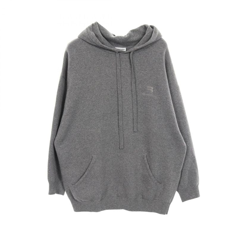Balenciaga Hoodie Cashmere Wool Knit Men's Used a