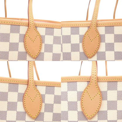 Louis Vuitton Current Neverfull GM Damier Azure N40601 Ic Rose Ballerine Tote