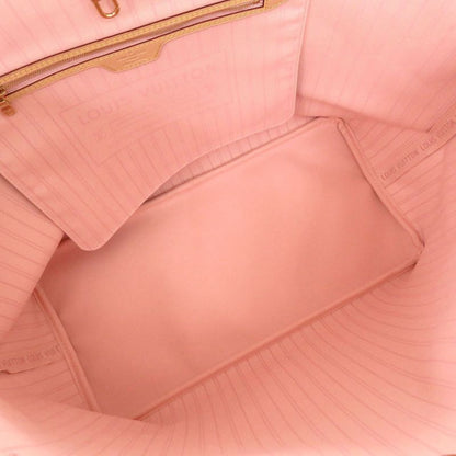 Louis Vuitton Current Neverfull GM Damier Azure N40601 Ic Rose Ballerine Tote