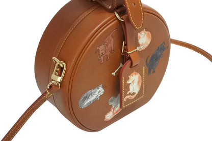 Louis Vuitton Petite Boite Chapeau 2-Way Bag Catgram Gray Coddington — view 4
