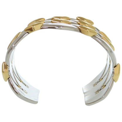 Louis Vuitton Bracelet Maltage Studded R94057 Metal Gold Bangle LV 0705 Louis