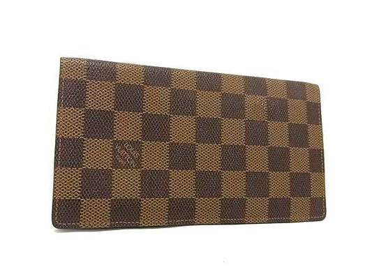 Louis Vuitton Long Wallet Damier Porte Barrule Carte Cles Di N61823 Ebne PVC