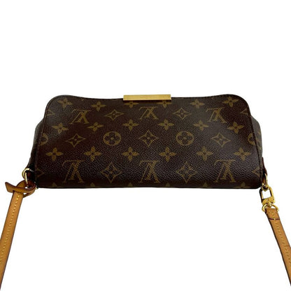Louis Vuitton Favorite MM Leather 2-Way Chain Handbag Shoulder Bag Pochette