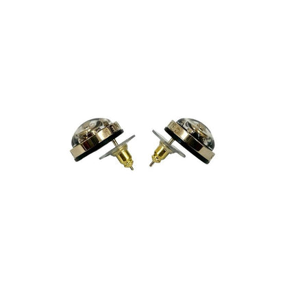 Chanel Coco Mark Motif GP Earrings Accessories Small 23BC