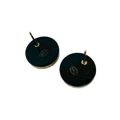 Chanel Coco Mark Motif GP Earrings Accessories Small 23BC