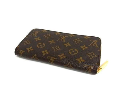 Louis Vuitton Wallet Monogram Zippy Wallet M60017 Brown PVC Leather Unisex