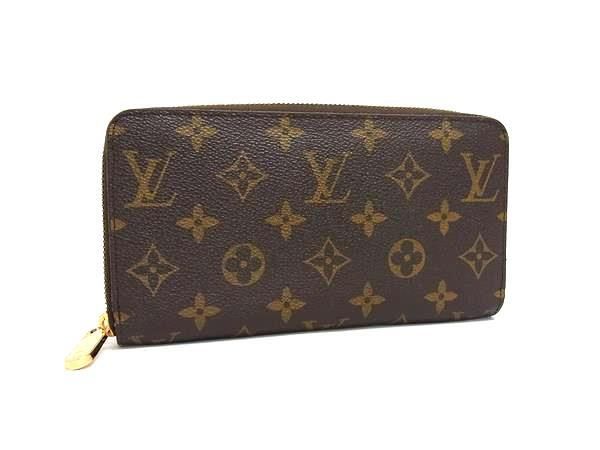 Louis Vuitton Wallet Monogram Zippy Wallet M60017 Brown PVC Leather Unisex