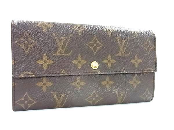 Louis Vuitton Wallet Monogram Pochette Porte Monet Cles Di M61725 Brown PVC