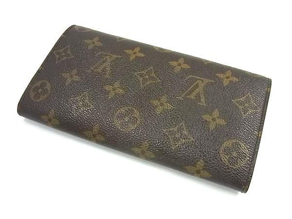 Louis Vuitton Wallet Monogram Pochette Porte Monet Cles Di M61725 Brown PVC