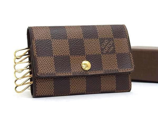 Louis Vuitton Key Case Damier Multicles 6 N62630 Ebne (brown) Pvcleather