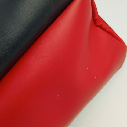 Fendi Backpack Sac Monster Series Fendi Face Backpack 7vz012 Red Black Nylon