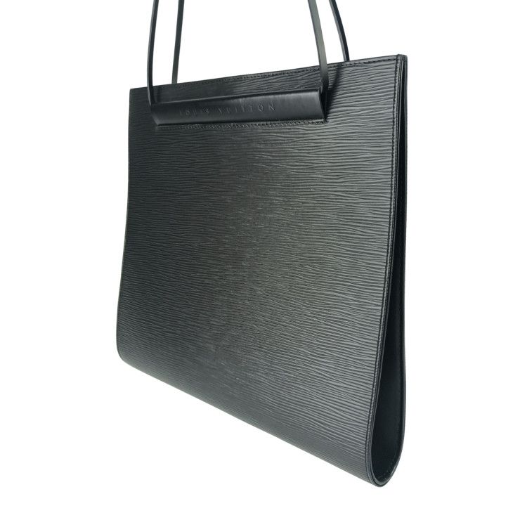 Louis Vuitton Shoulder Bag Saint-tropez M52462 Black Epi Women's Gold Hardware