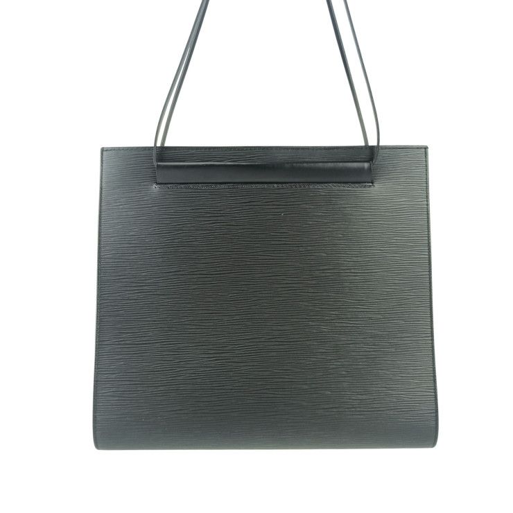 Louis Vuitton Shoulder Bag Saint-tropez M52462 Black Epi Women's Gold Hardware